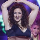 Imitando a Gloria Estefan en 'Tu cara me suena', en febrero de 2017