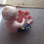 "Haciendo salsa… en la alfombra"