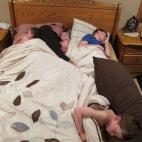 La peor pesadilla es cuando te quieres ir a la cama y te encuentras con esto.