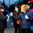 Puntos de reparto de mascarillas.