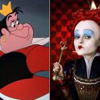 Helena Bonham Carter (Red Queen o la Reina de Corazones).