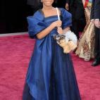 Lo portó la niña Quvenzhane Wallis, la más joven en ser nominada a un Oscar por Mejor Actriz.