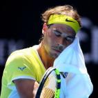 Nadal estuvo a tono durante la primera parte del duelo, pero luego no mantuvo el ritmo