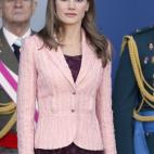 La princesa Letizia en la tribuna.