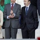 El líder del PSOE, Alfredo Pérez Rubalcaba, y el portavoz del PP en el Congreso, Alfonso Alonso.