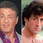 Entre su cara de ahora (a la izquierda) y la de los años 80, su época de esplendor con Rambo y las secuelas de Rocky, hay un mundo. El propio Stallone ha confesado que se ha retocado. Al parecer, tuvieron que utilizar forcéps cuando nació, p...
