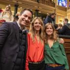 Con Teodoro García Egea y Cayetana Álvarez de Toledo