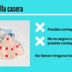 Mascarillas caseras