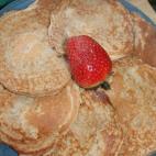 Con harinas integrales y salvado, más sanas que hechas con harinas refinadas. Ver la receta completa en Cookpad.