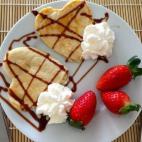 Con un molde con forma de corazón podrás tener este detalle con aquellos que más quieres. Ver la receta completa en Cookpad.