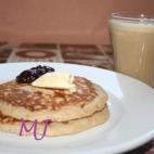 Se pueden hacer en la plancha o en sartén y son ideales para desayunar o merendar. Ver la receta completa en Cookpad.