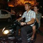 En las calles de Ho Chi Min City, en 2006.