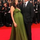 En la presentación de la película Kung Fu Panda, en Cannes (2008)