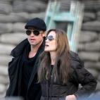 Durante un rodaje en Budapest, 2010