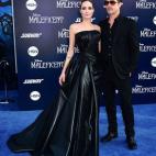 Durante la presentación de Maleficent (2014), en Los Angeles.