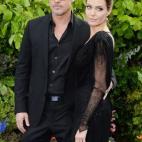 Durante la presentación de Maleficent (2014), la película protagonizada y producida por Angelina Jolie.