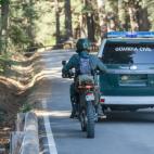 La Guardia Civil, buscando en Cercedilla.