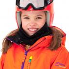 Esquiando en la estación de Jaca (Zaragoza).