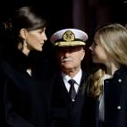 La infanta Sof&iacute;a en una de sus &uacute;ltimas apariciones p&uacute;blicas: la apertura de la XIV Legislatura, el pasado 3 de febrero.