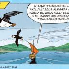 En esta nueva historia, la número 35 de la colección y editada por Salvat, los héroes galos viajan a la antigua Escocia, donde conocen a los Pictos, nombre que los romanos dieron a los pueblos de la antigua Escocia y que, literalmente, signif...