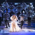 Jennifer Lopez durante el concierto inaugural de su espectáculo All I Have, que tendrá lugar en el Planet Hollywood Hotel & Casino de Las Vegas entre enero y junio de 2016.