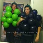 Inflar y listo. Y hasta que el cuerpo, y los globos, aguanten. via Coolest Homemade Costumes