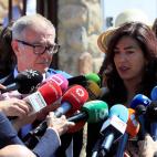 Jos&eacute; Guirao, ministro de Educaci&oacute;n, y Mar&iacute;a Jos&eacute; Rienda, presidenta del Consejo Superior de Deportes.