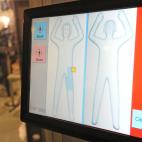 Escáner en el Sydney International Airport en Australia.