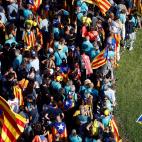 Plaza Espanya de Barcelona.