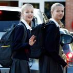 La vuelta al cole de Leonor y Sofía