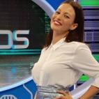Presentadora.