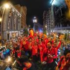 Celebraciones por el centro de Madrid