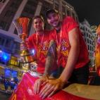 Celebraciones en las calles de Madrid de la selecci&oacute;n espa&ntilde;ola