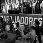 Elecciones sindicales en 1977.