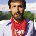 Juan Barranco en una manifestación.