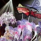 La candidata Aleida Olivero Farrais, con la fantasía 'La flor de mi secreto'