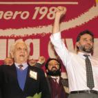 Julio Anguita e Ignacio Gallego.