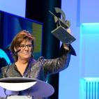 Premio a mejor presentadora de televisión.