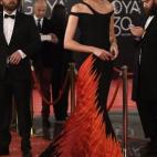 Vestida de Georges Chakra Couture