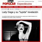 En Diario Popular no se pudieron resistir al adjetivo.