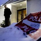 La nieve no está siendo un impedimento para que la gente vote