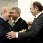 El ministro de cultura José Ignacio Wert, a su llegada al Congreso.