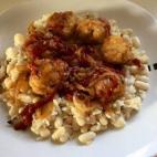 Se pueden servir acompañadas de judías blancas y arroz. Encuentra la receta en Cookpad.