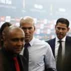El exfutbolista francés Zinedine Zidane.