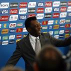 El exfutbolista brasileño Pelé.