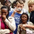 En la casa del líder sudafricano