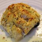 Bastan 15 minutos para preparar este plato para el que se necesitan muy pocos ingredientes: bacalao, ajo, perejil, aceite, pan y queso rallado y orégano. Puedes ver aquí la receta.