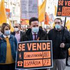 Protestando contra la Ley Celaá