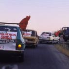 Primera campaña electoral de IU en 1986.