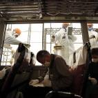 A los representantes de los medios de comunicación se les permitió visitar la central de Fukushima con motivo del segundo aniversario de la explosión causada por un terremoto y un tsunami el 11 de marzo 2011.